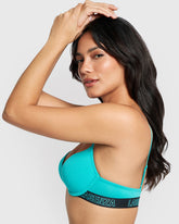 La Senza Remix Logo band Demi Bra Teal / 34B